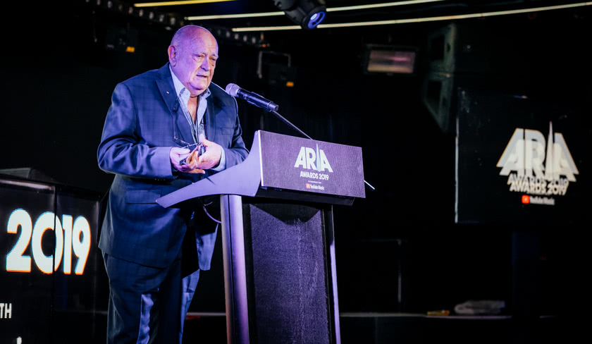 Michael Chugg inducted as an ARIA Icon