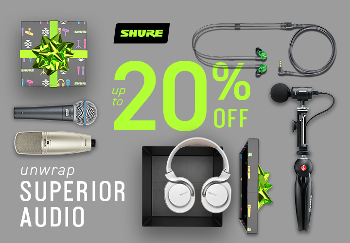 Jands’ Shure Holiday Promotion Is Back and Bigger Than Ever